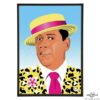 André Leon Talley stylish pop art illustration by Art & Hue