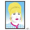 Patsy Stone stylish pop art illustration by Art & Hue