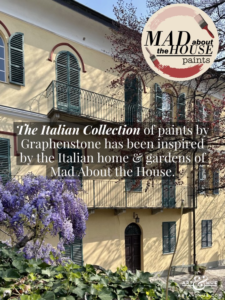 Mad About the House's Italian home that inspired the new Graphenstone paint collection