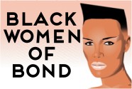 Black Women of Bond pop art