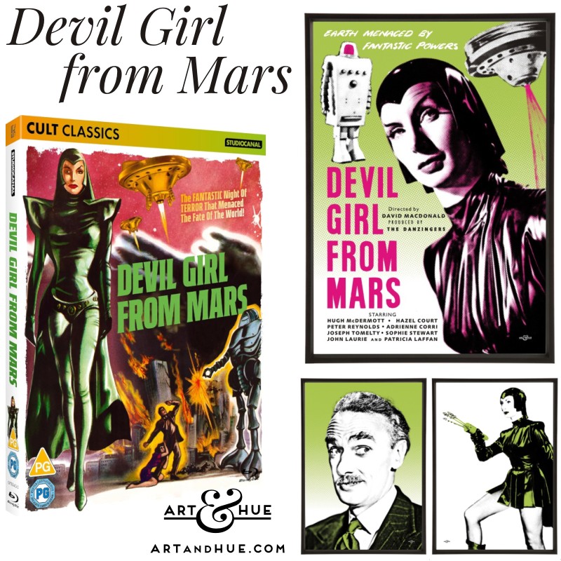 Devil Girl from Mars Blu-ray & DVD