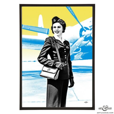 BOAC Airside stylish pop art by Art & Hue