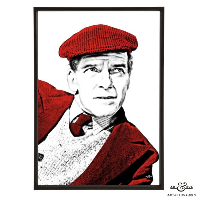 Bill Owen stylish pop art print by Art & Hue