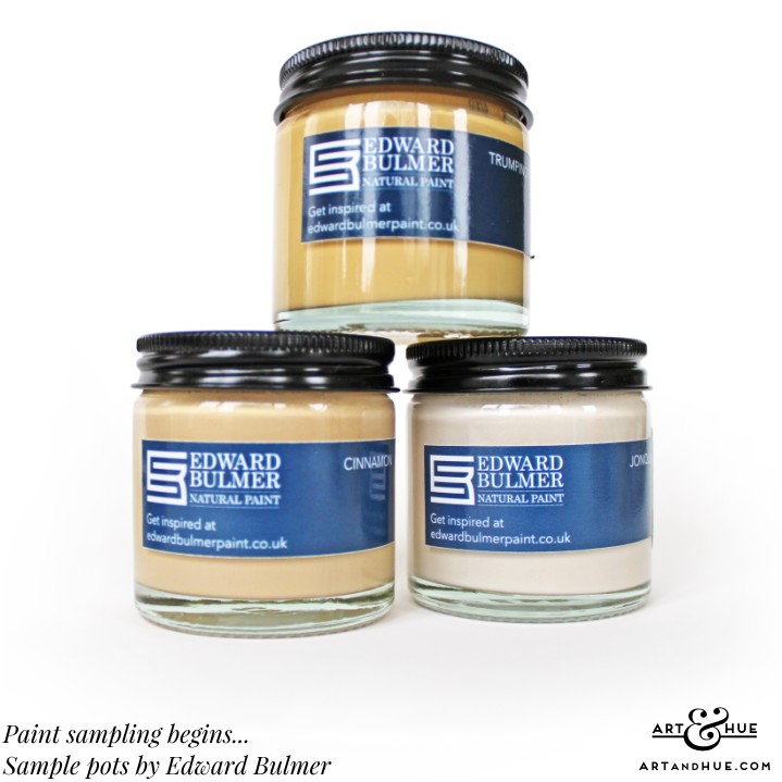 Edward Bulmer paint sample pots