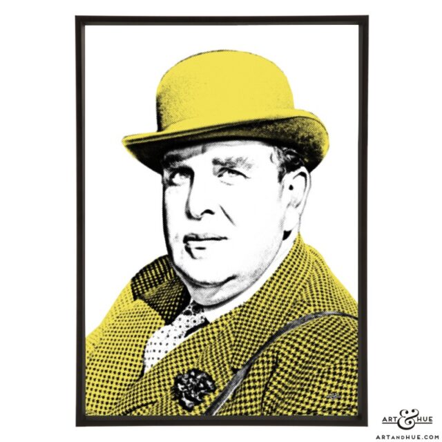 Robert Morley stylish pop art print by Art & Hue