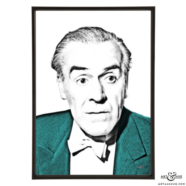 John Le Mesurier pop art print by Art & Hue