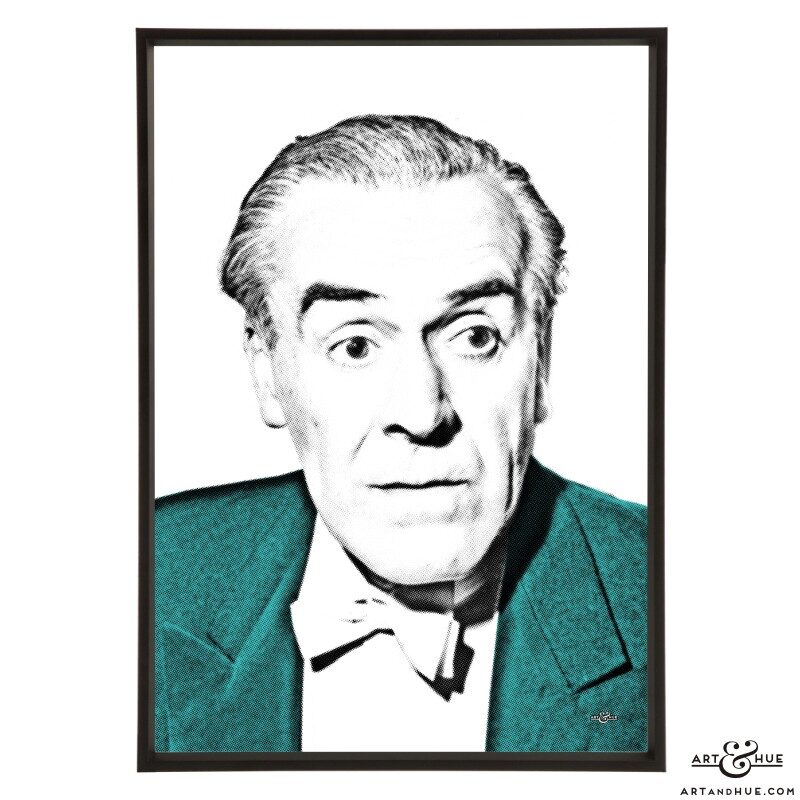 John Le Mesurier pop art print by Art & Hue