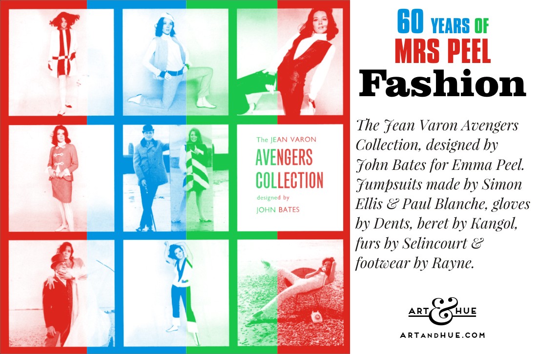 60 years of Mrs Peel: Fashion Icon - John Bates for Jean Varon