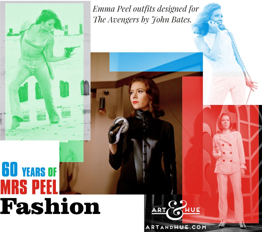 60 years of Mrs Peel: Fashion Icon - John Bates for Jean Varon