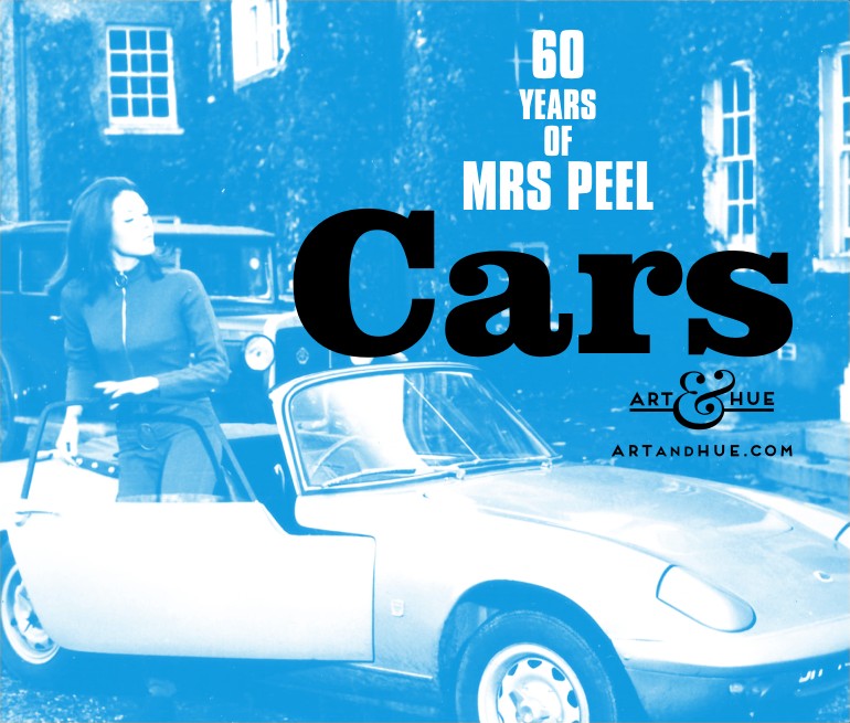 60 years of Mrs Peel: Iconic Cars
