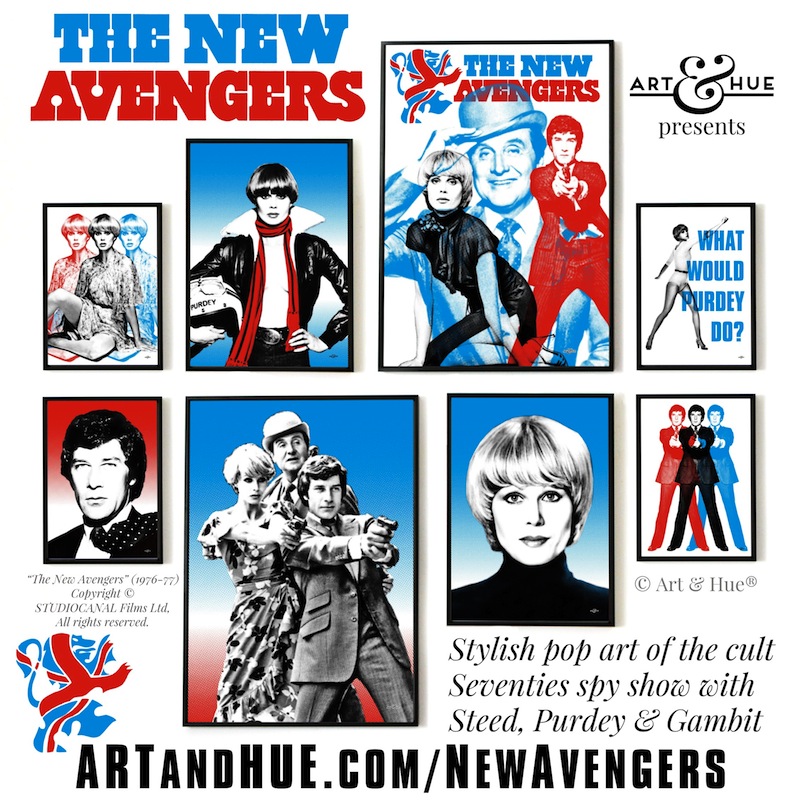 Art & Hue presents The New Avengers stylish pop art prints