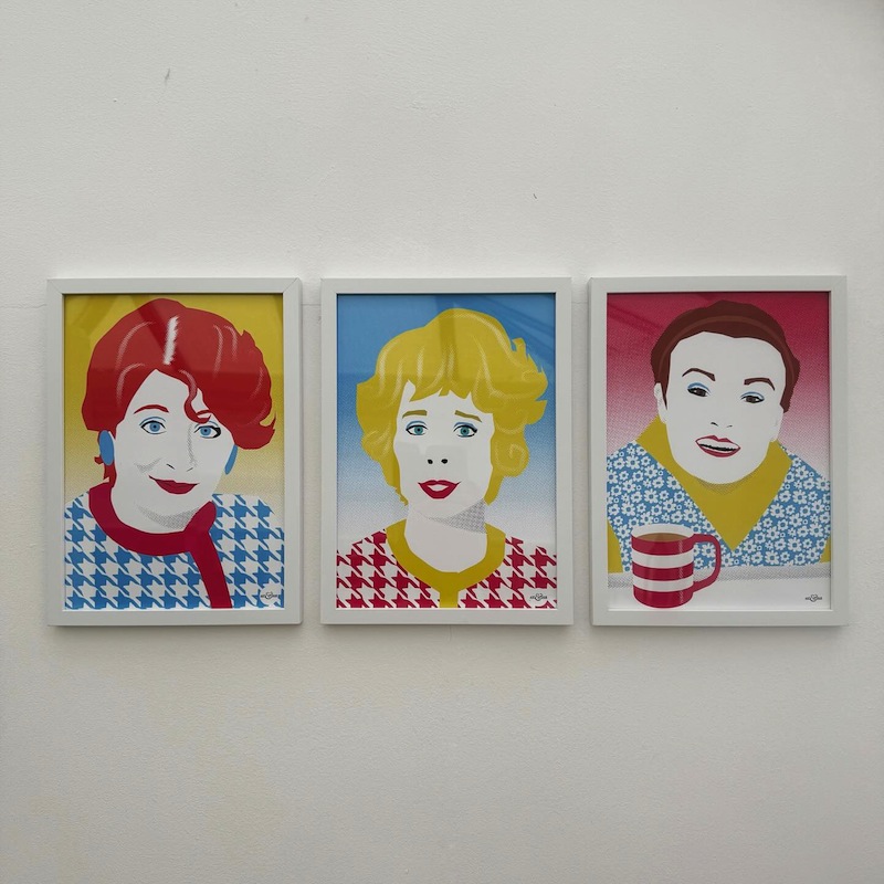 Manchesterford Trio pop art