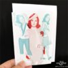 Fashion Icon Emma Peel Greeting Card The Avengers Emma Peel Diana Rigg