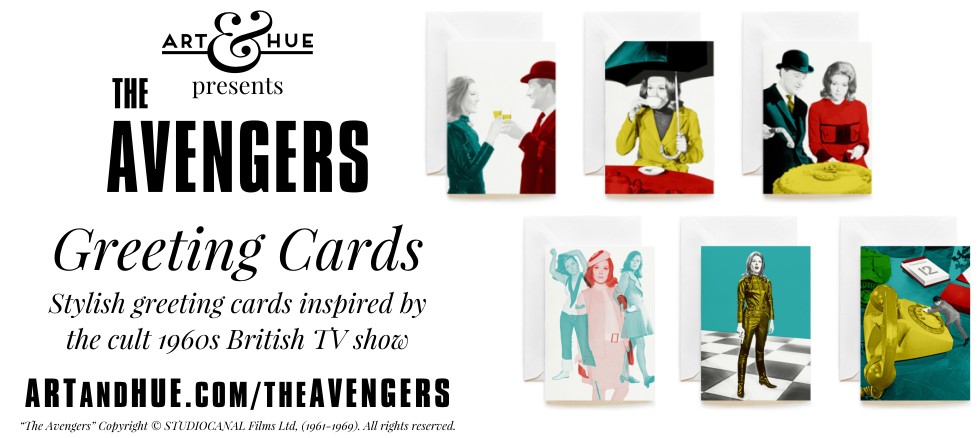 Stylish greeting cards of The Avengers by Art & Hue