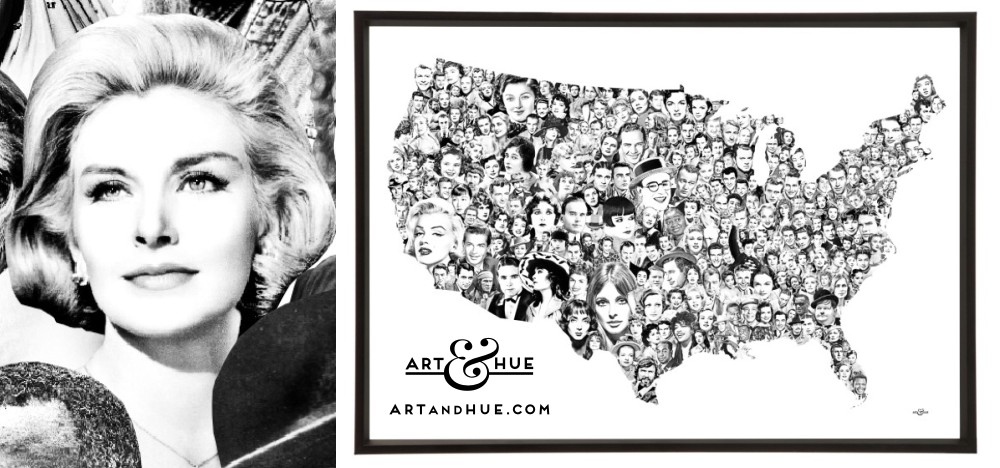 Joanne Woodward Movie Map of America