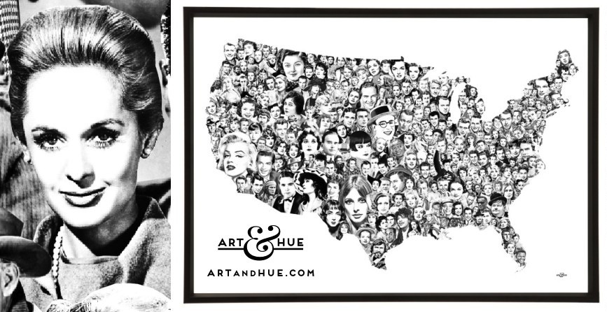 Tippi Hedren Movie Map of America
