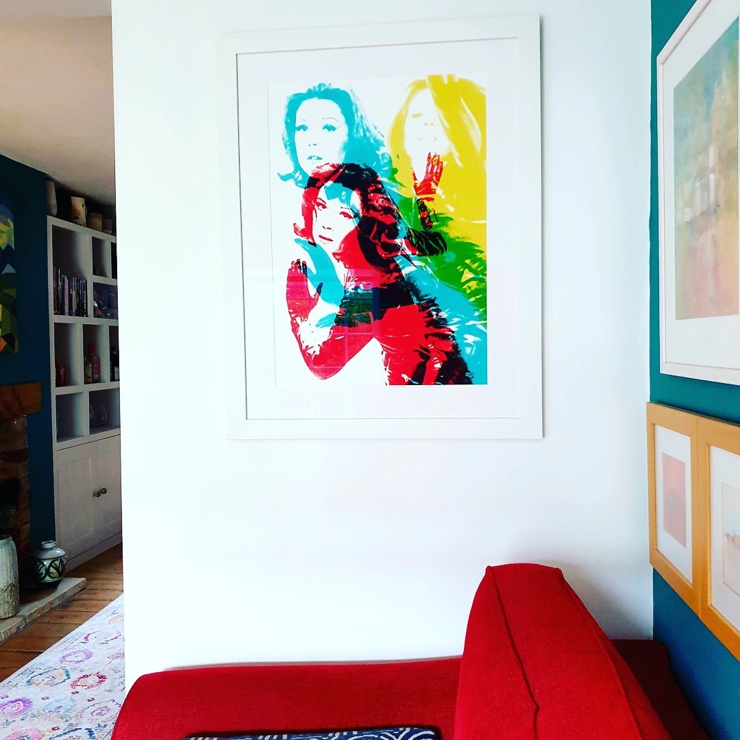 instagram antkoplowitz Mrs Peel Titles pop art