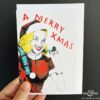 Diana Dors Merry Xmas card by Art & Hue