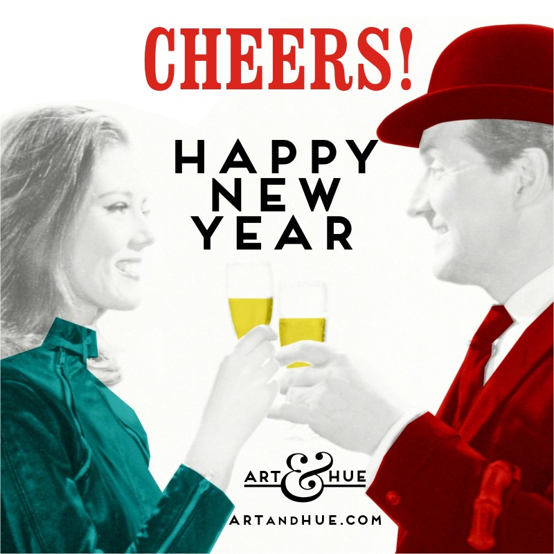 Happy New Year from Art & Hue!